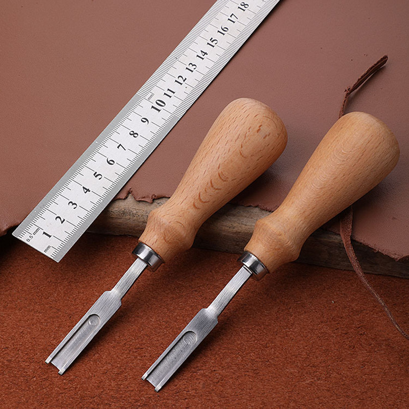 Skiver Leather Thin - Couro Edge Skiver Beveler, Edger Largo