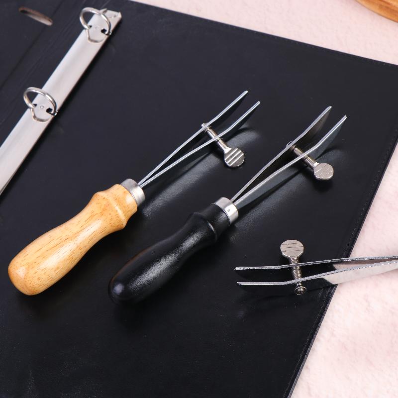 Leatherwork Edge Creaser - Ferramenta de Couro Ajustável de 0