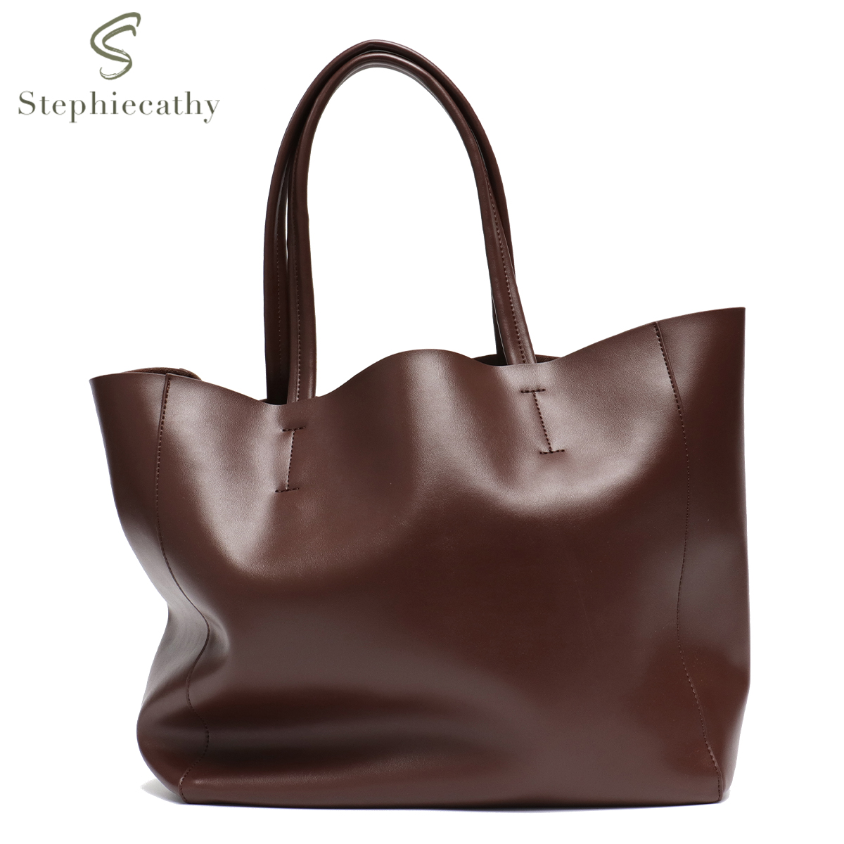 Leather Work Handbags For Women - Grande capacidade bolsa para mulheres moda