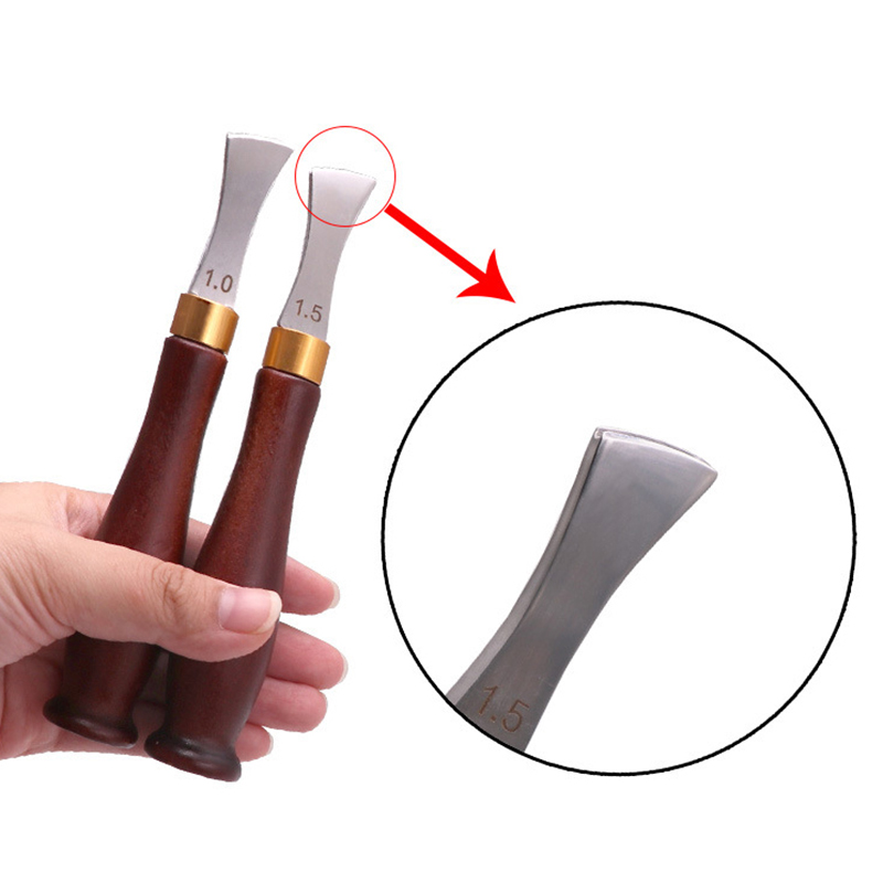 Leatherwork Edge Creaser - Ferramentas de creaser de borda de