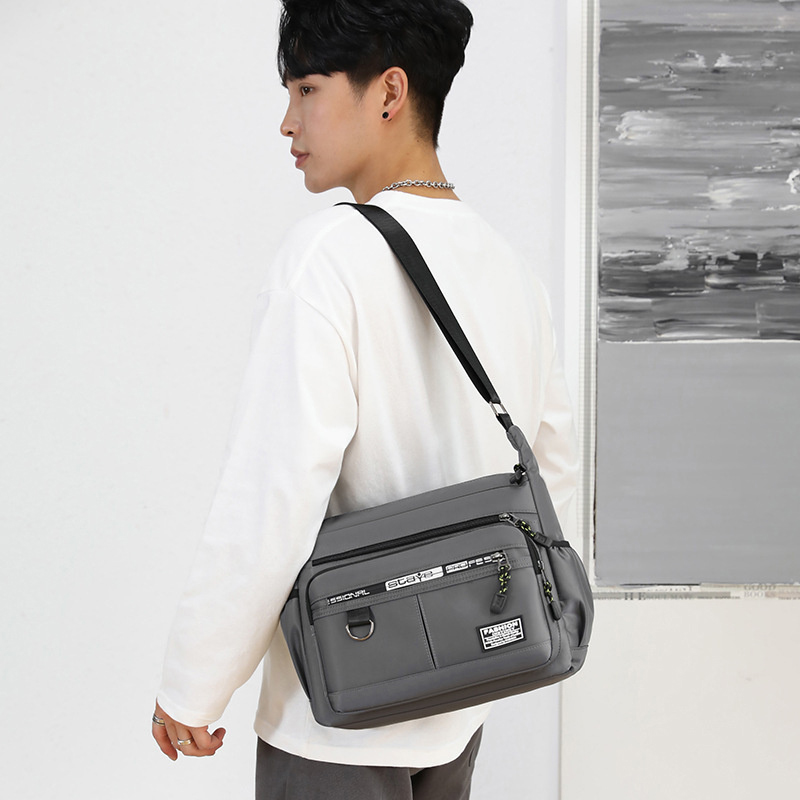 Bolsa mensageiro masculina, bo - Leather Work Japan avaliação e preço
