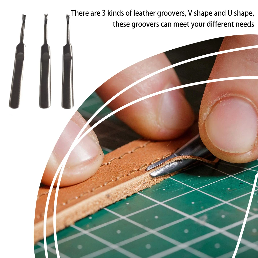 Kit de Ferramentas para Couro  - Leatherwork Edge Creaser avaliação e preço