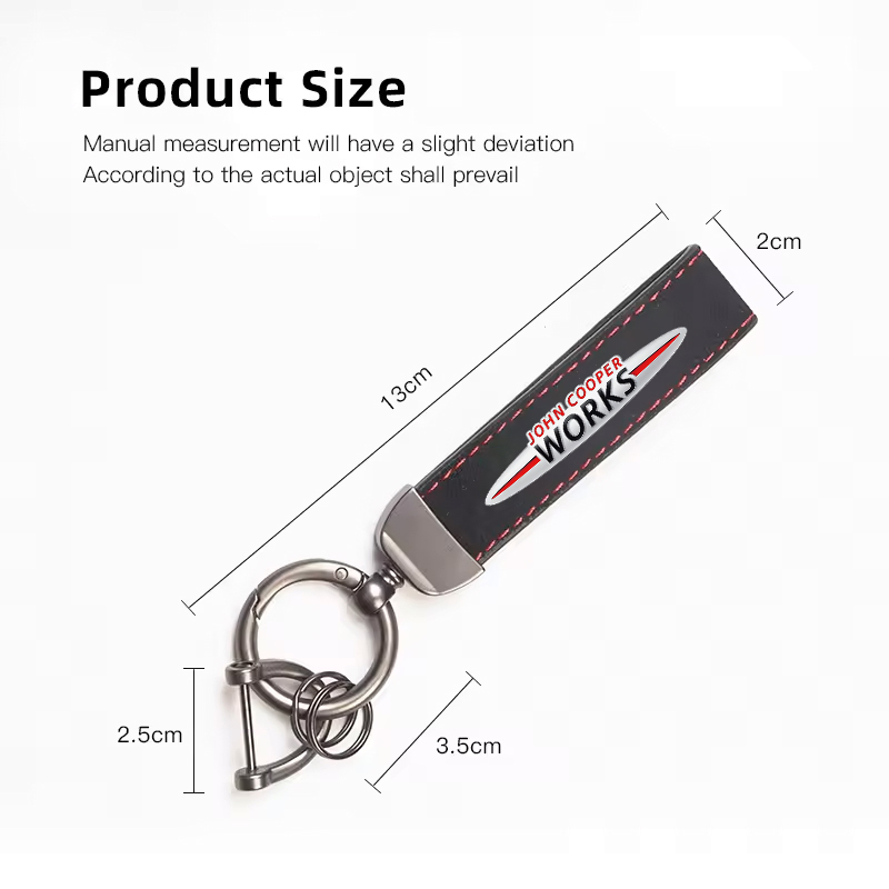 Chaveiro de Couro Suede com Lo - Leatherwork Logo avaliação e preço