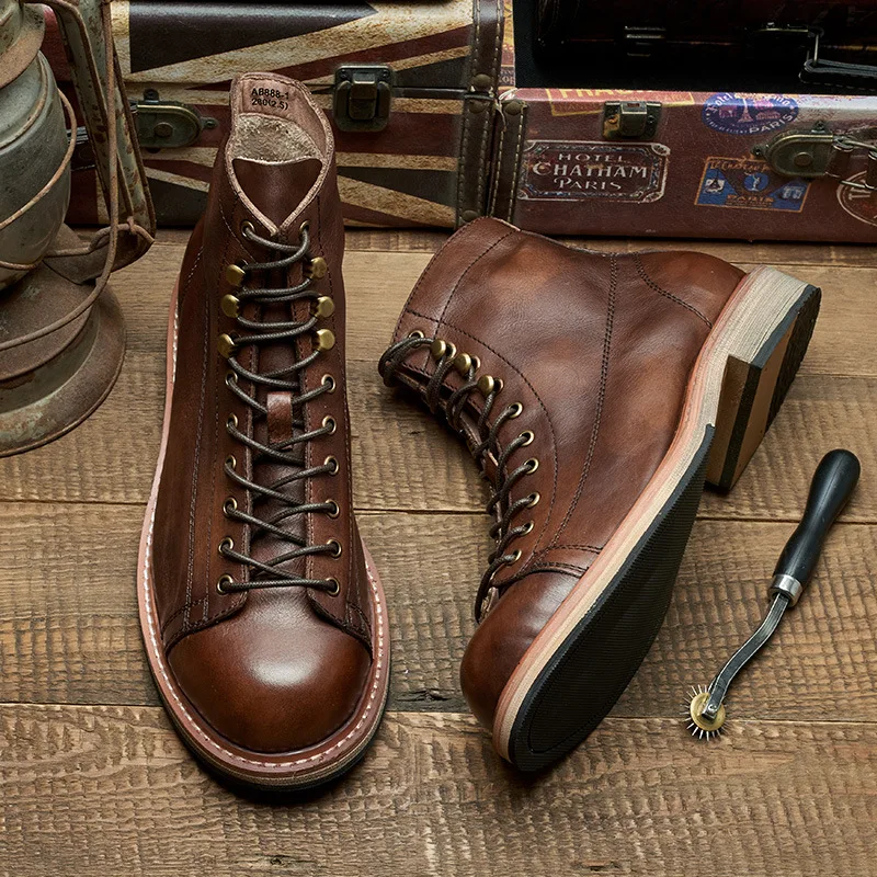 Botas masculinas artesanais br - Leatherwork Tools avaliação e preço