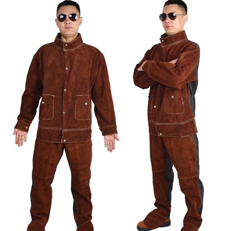 Ternos de soldagem de couro re - Leather Work Overalls avaliação e preço