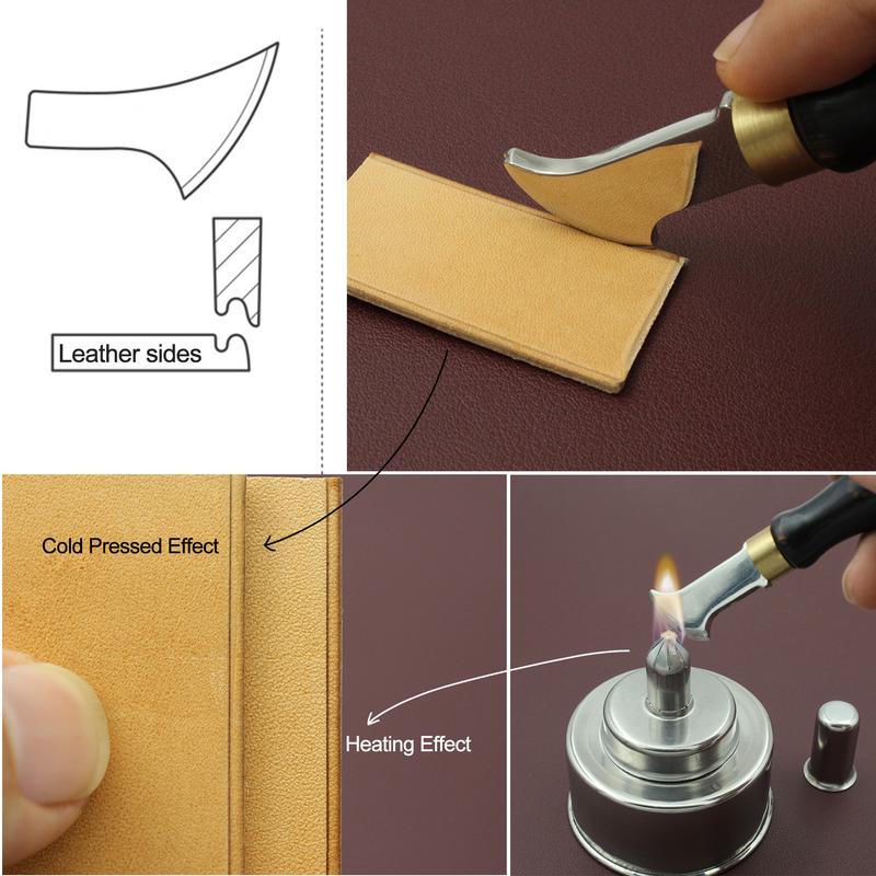 Ferramentas de Vinco para Bord - Leatherwork Edge Creaser avaliação e preço