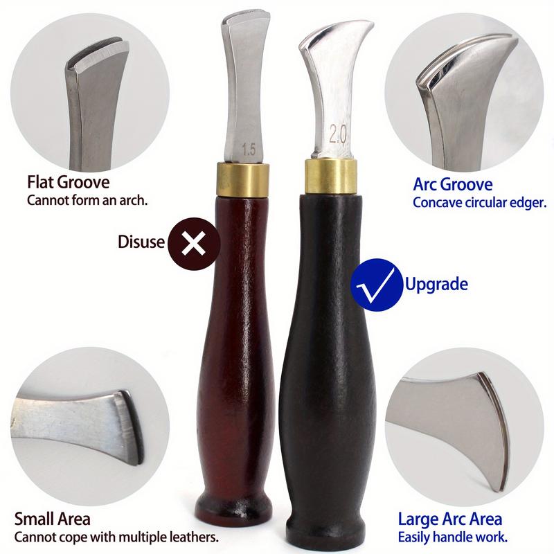 Ferramentas de Vinco para Bord - Leatherwork Edge Creaser avaliação e preço
