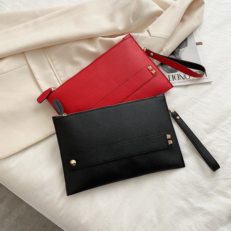 Bolsa de Luxo Feminina de Cour - Leatherwork Rivets avaliação e preço