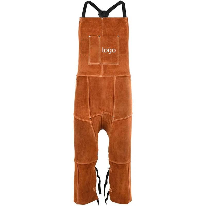Macacão masculino calças logot - Leather Work Overalls avaliação e preço
