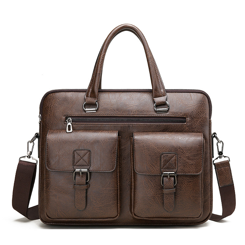 Marca de luxo homem maleta de  - Leatherwork Bag avaliação e preço