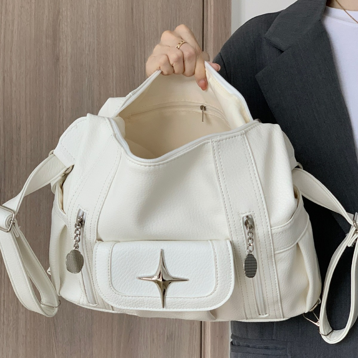 Bolsa agradável feminina moda  - Leatherwork Bag avaliação e preço