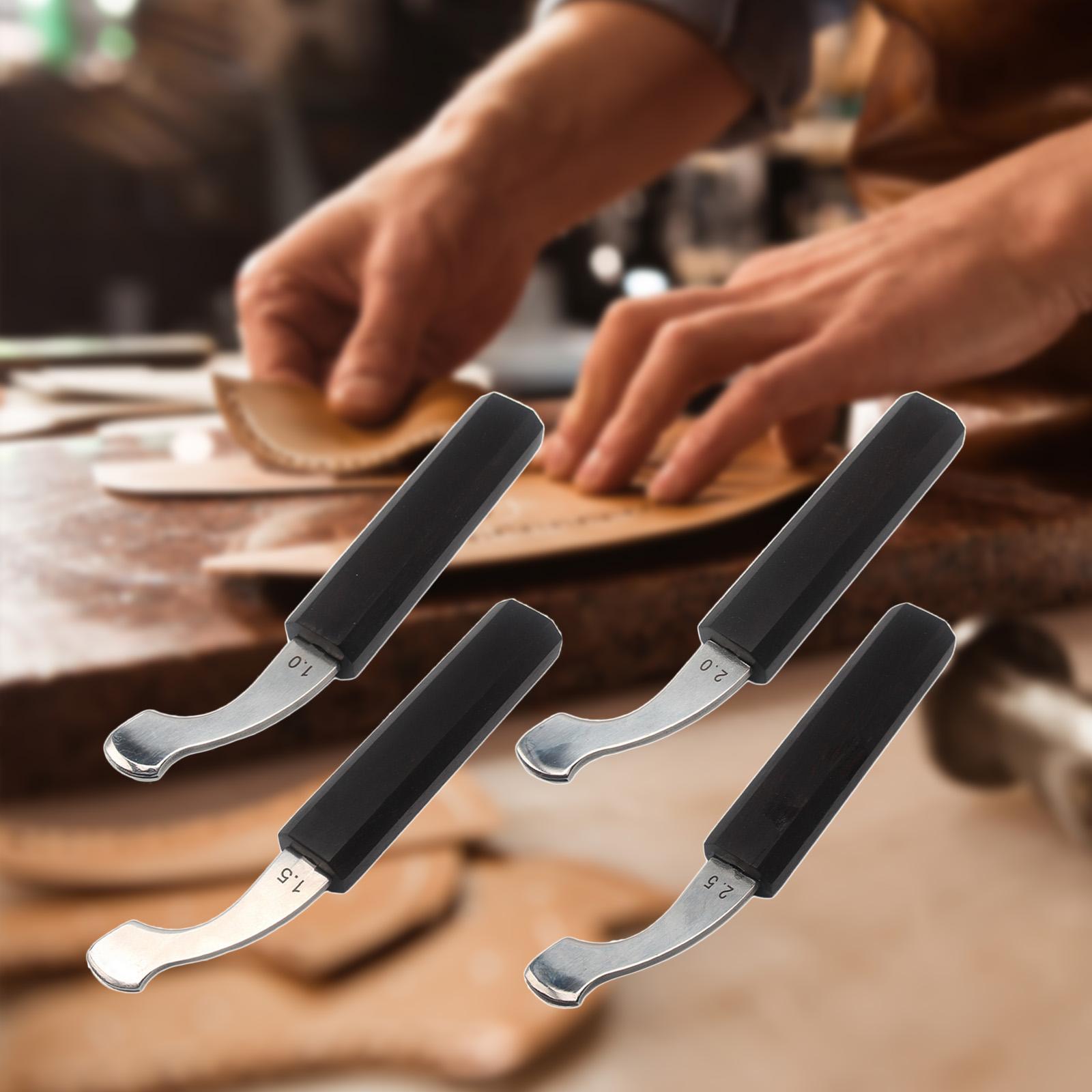 Vincador de Bordas de Couro, D - Leatherwork Edge Creaser avaliação e preço