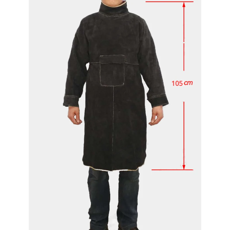 Jaqueta de soldagem de couro d - Leather Work Overalls avaliação e preço