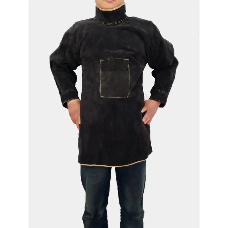 Jaqueta de soldagem de couro d - Leather Work Overalls avaliação e preço