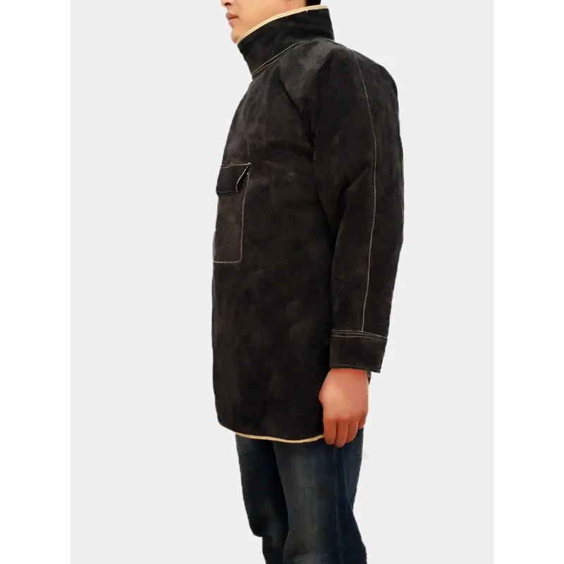 Jaqueta de soldagem de couro d - Leather Work Overalls avaliação e preço