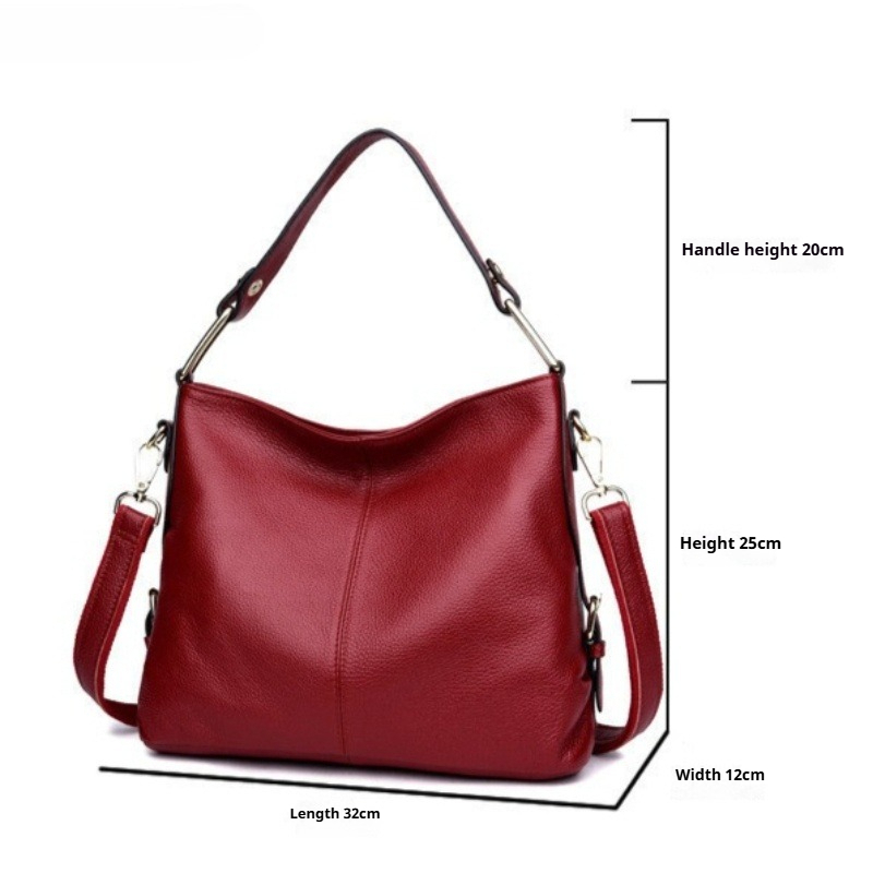Bolsa de Ombro Feminina em Cou - Leatherwork Logo avaliação e preço