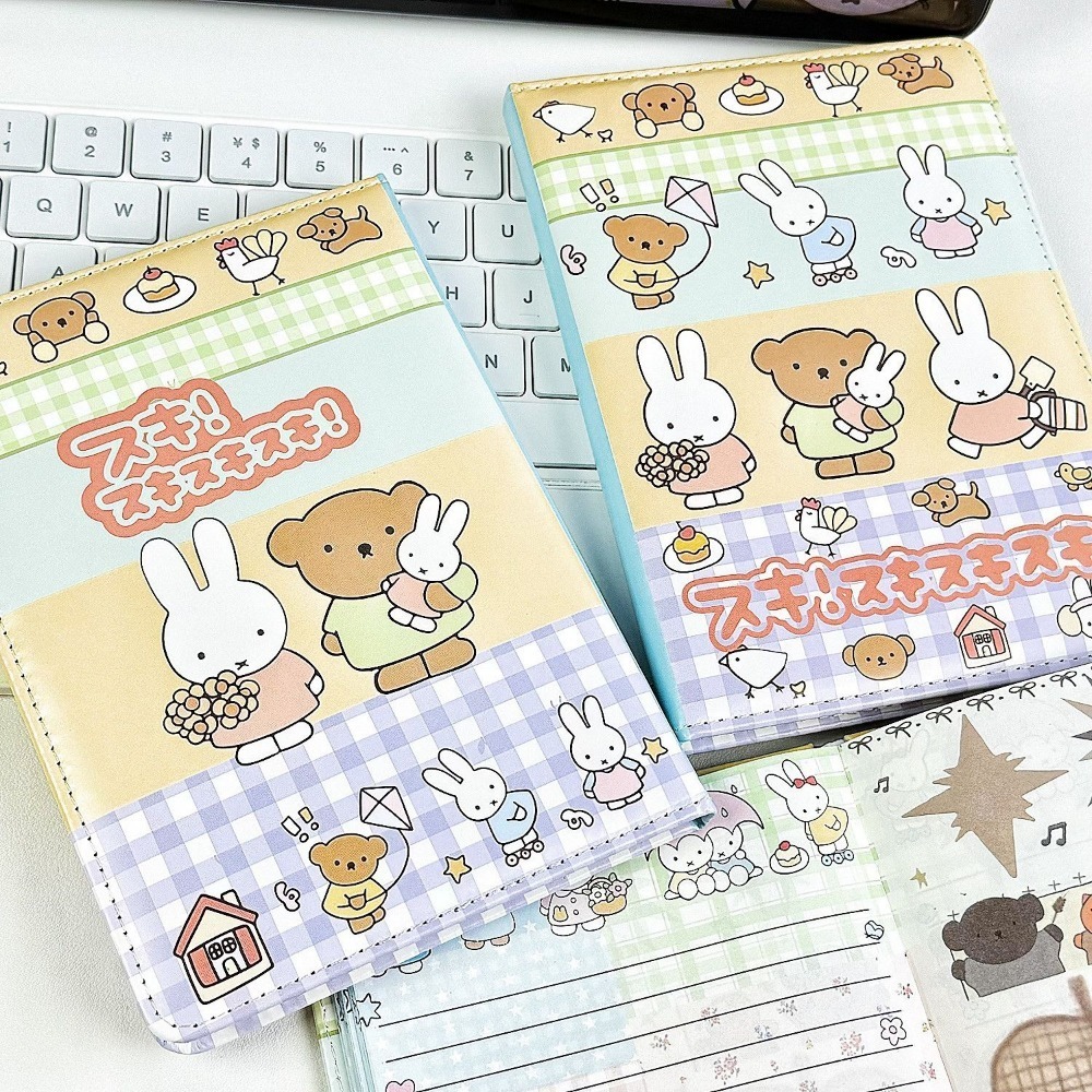 Caderno de Colagem Miffy Rabbi - Leatherwork Books avaliação e preço