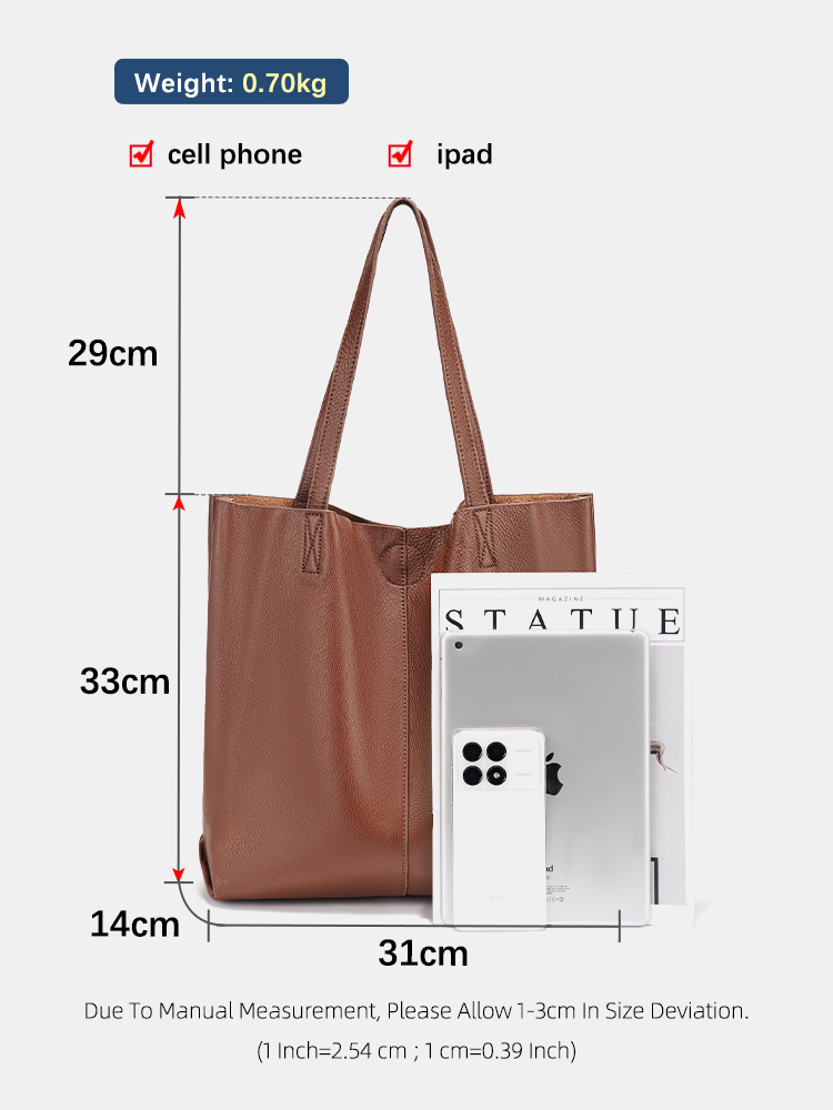 Bolsa Feminina Zency de Grande - Leather Work Handbags For Women avaliação e preço