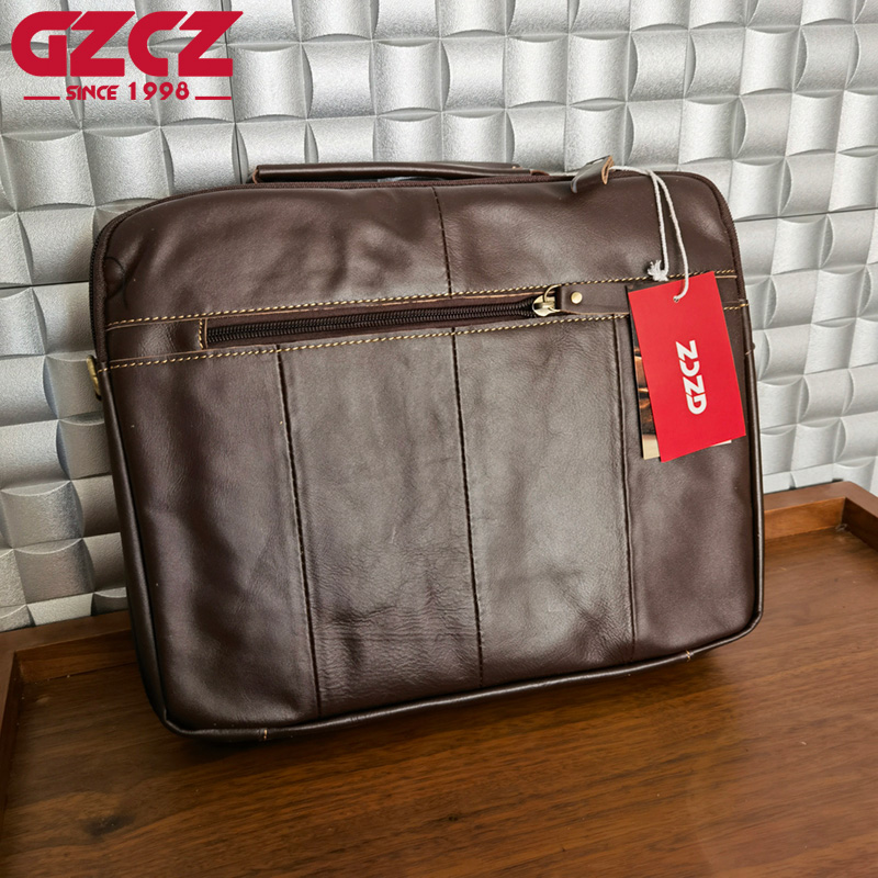 Bolsa Masculina GZCZ para Laze - Leatherwork Bag avaliação e preço