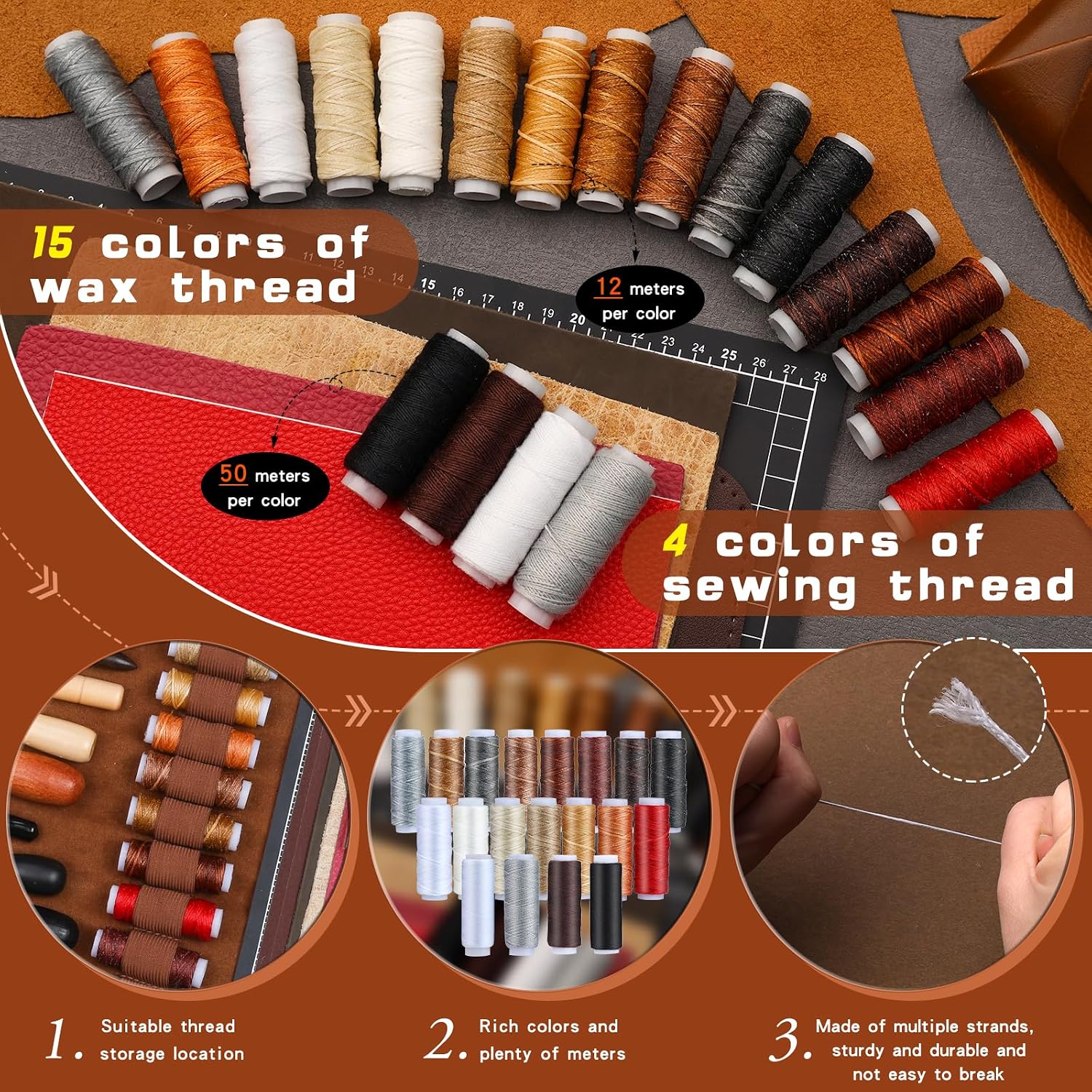 Kit de Ferramentas para Trabal - Leatherwork Tools avaliação e preço