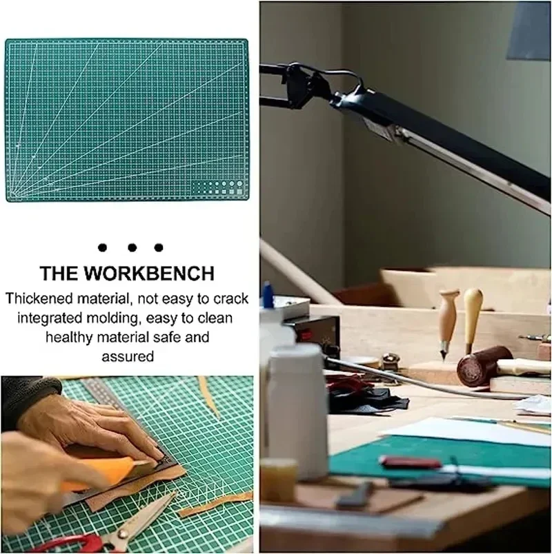 Tapete de corte de pvc a3 a4 a - Leatherwork Vise avaliação e preço