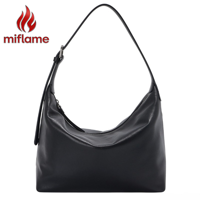 Bolsa de Couro Genuíno para Mu - Leatherwork Logo avaliação e preço