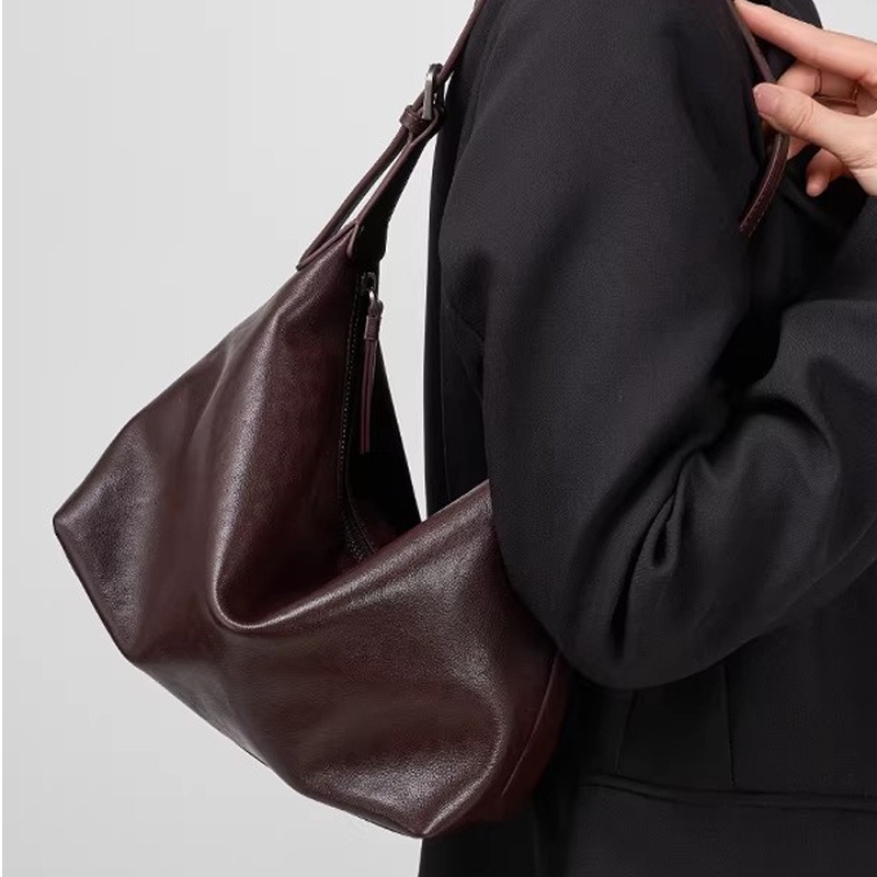 Bolsa de Couro Genuíno para Mu - Leatherwork Logo avaliação e preço