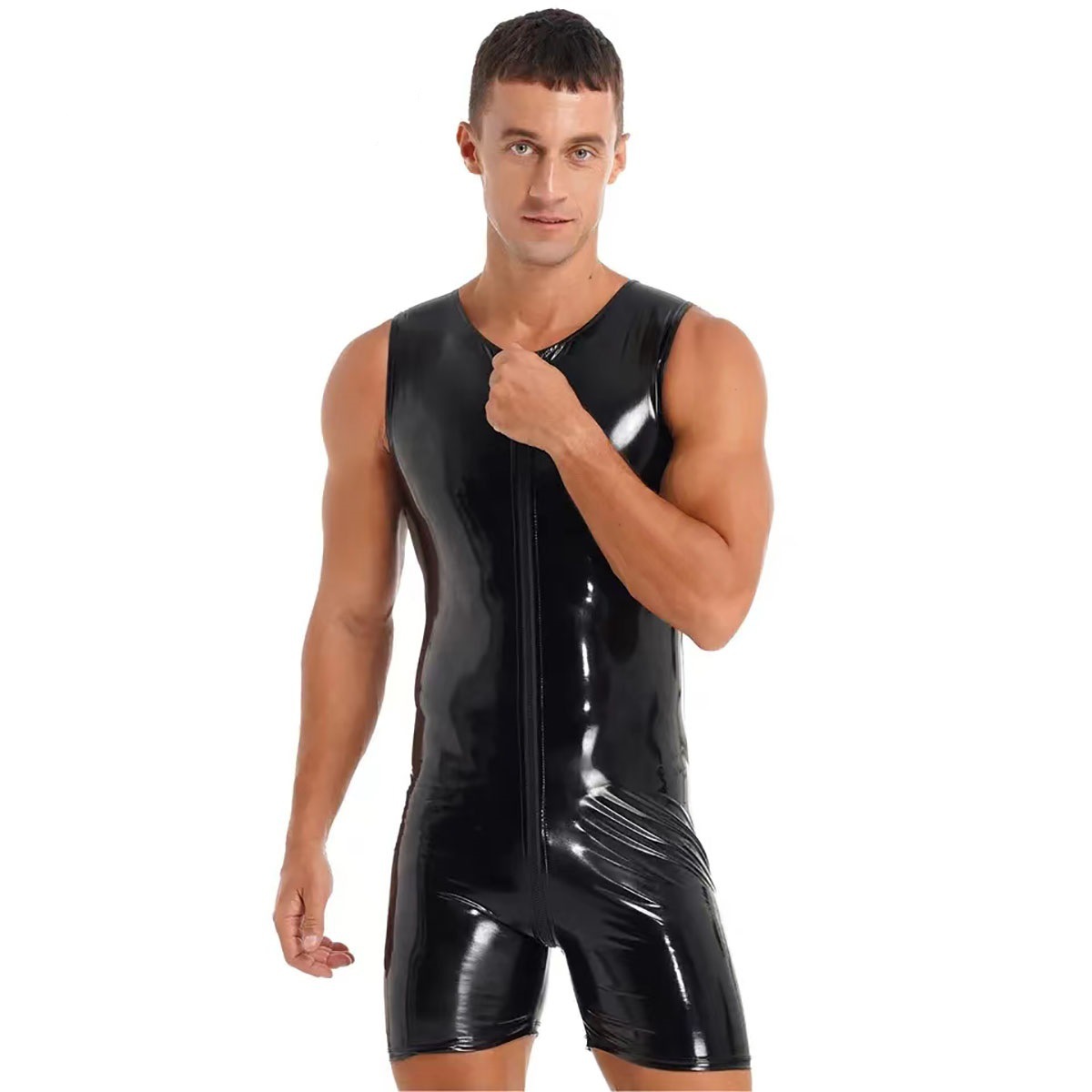 Macacão masculino espelho de c - Leather Work Overalls avaliação e preço