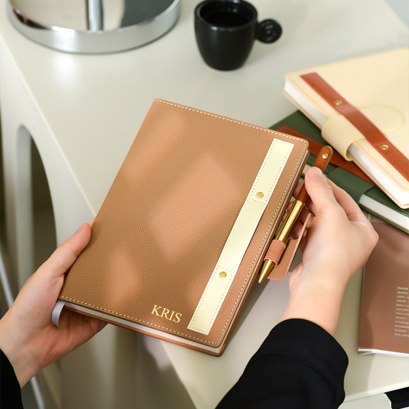 Caderno A5 com Capa de PU Grav - Leatherwork Books avaliação e preço