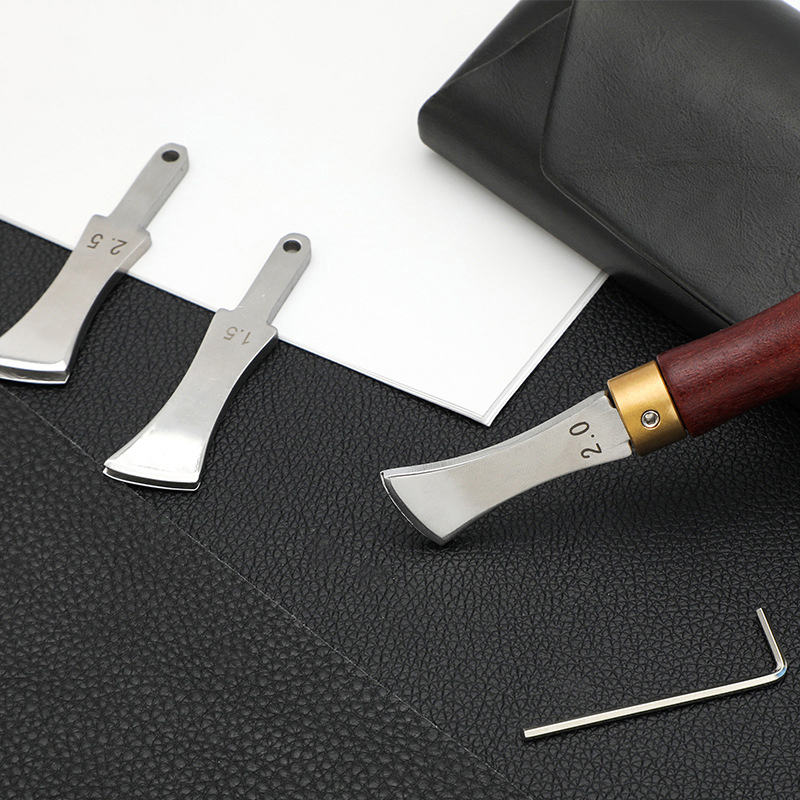 Ferramentas de creaser de bord - Leatherwork Edge Creaser avaliação e preço