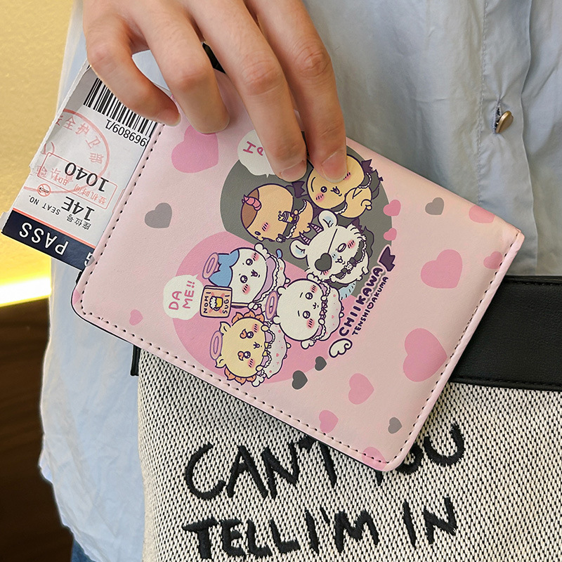 Capa de Passaporte Chiikawa Ka - Leather Work Japan avaliação e preço