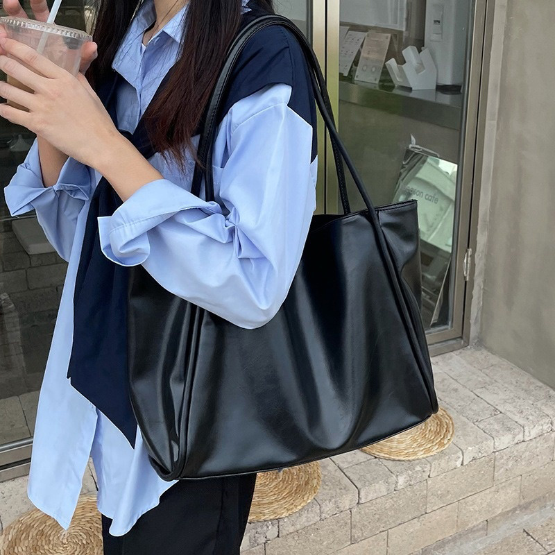 Bolsa de Ombro Feminina Vintag - Leather Work Handbags For Women avaliação e preço