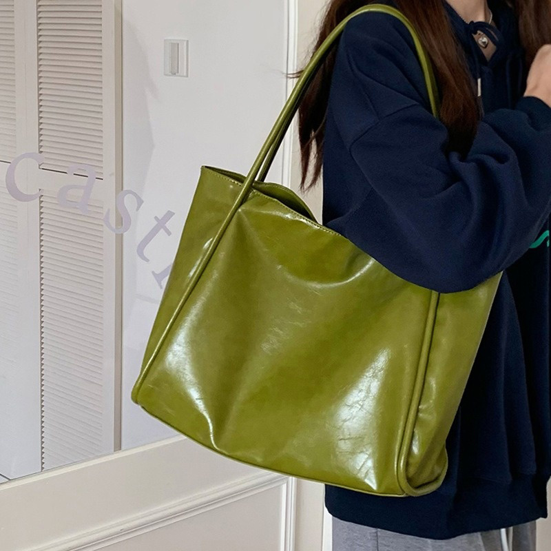 Bolsa de Ombro Feminina Vintag - Leather Work Handbags For Women avaliação e preço