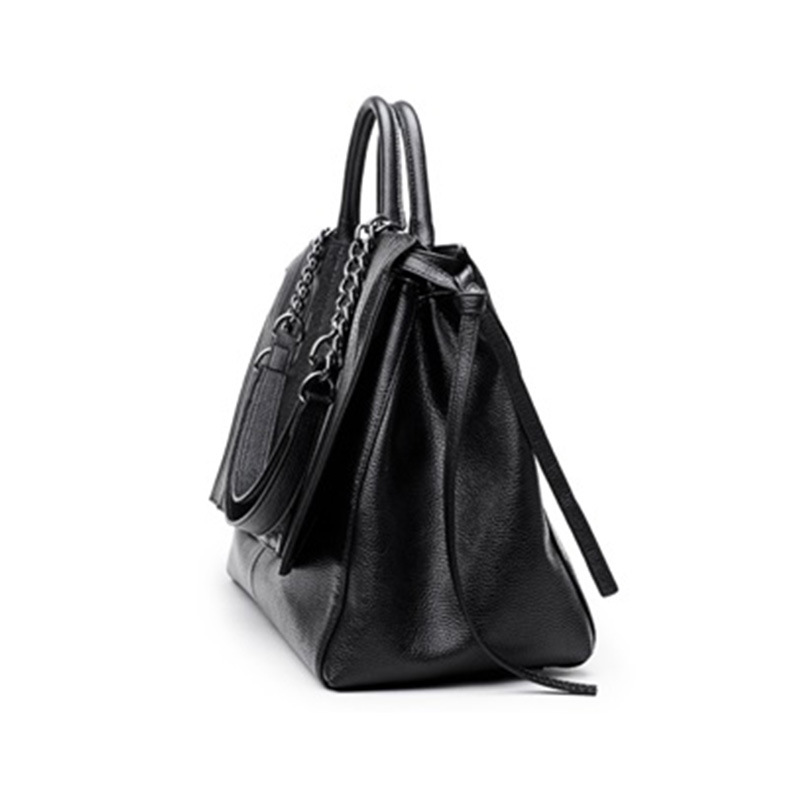 Bolsa tote elegante com zíper, - Leatherwork Bag avaliação e preço