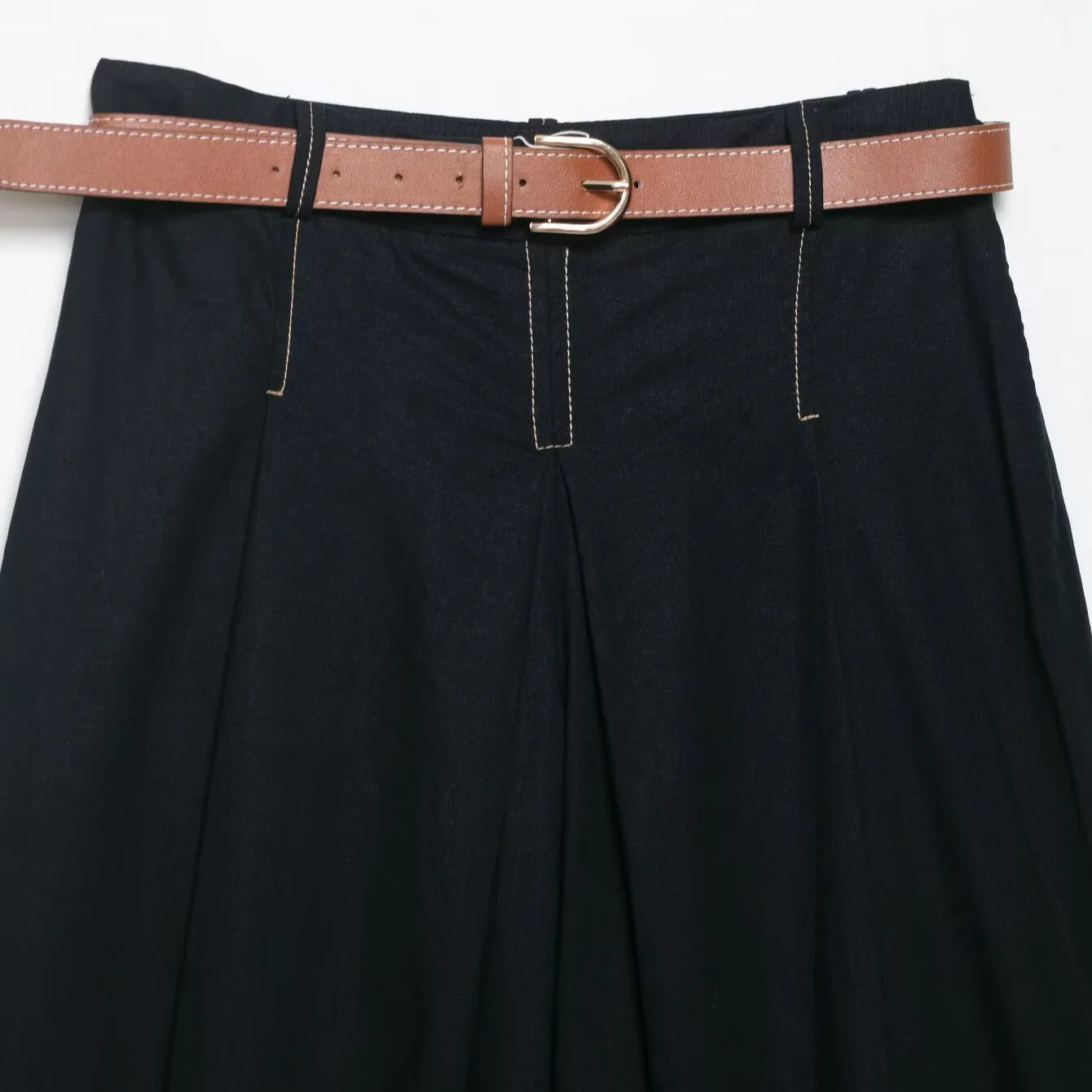 Bermuda feminina elegante casu - Leather Work Overalls avaliação e preço
