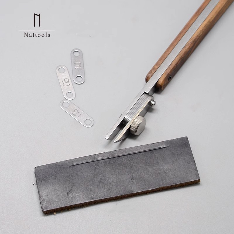Nattools ferramenta de creaser - Leatherwork Edge Creaser avaliação e preço