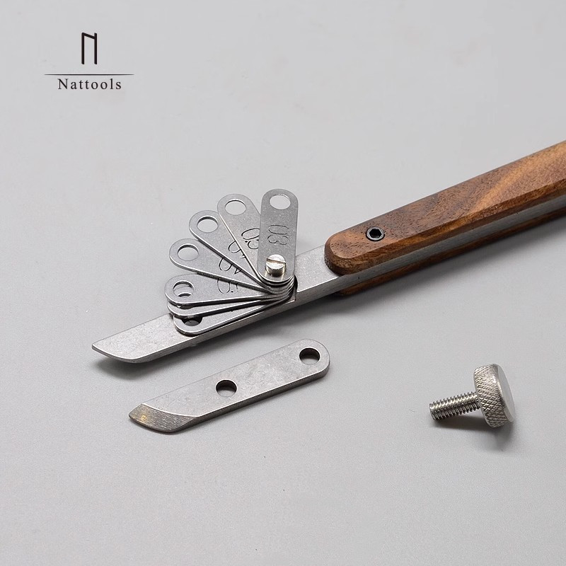 Nattools ferramenta de creaser - Leatherwork Edge Creaser avaliação e preço