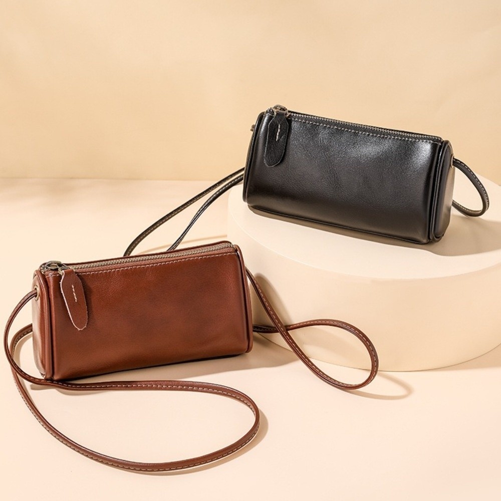 Bolsa de Mão Vintage em Couro  - Leather Work Handbags For Women avaliação e preço