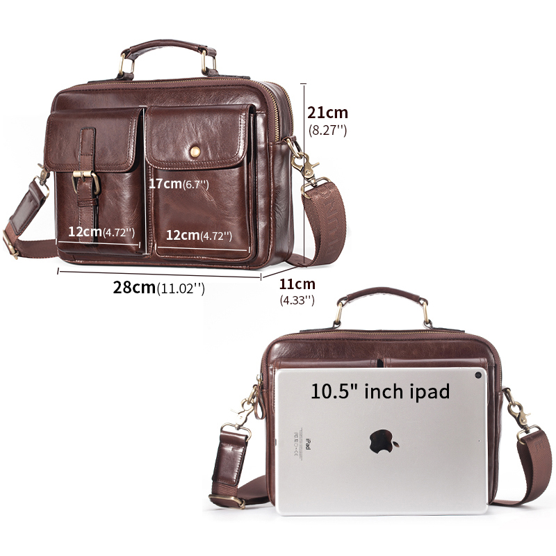 Nova marca de couro do mensage - Leatherwork Bag avaliação e preço