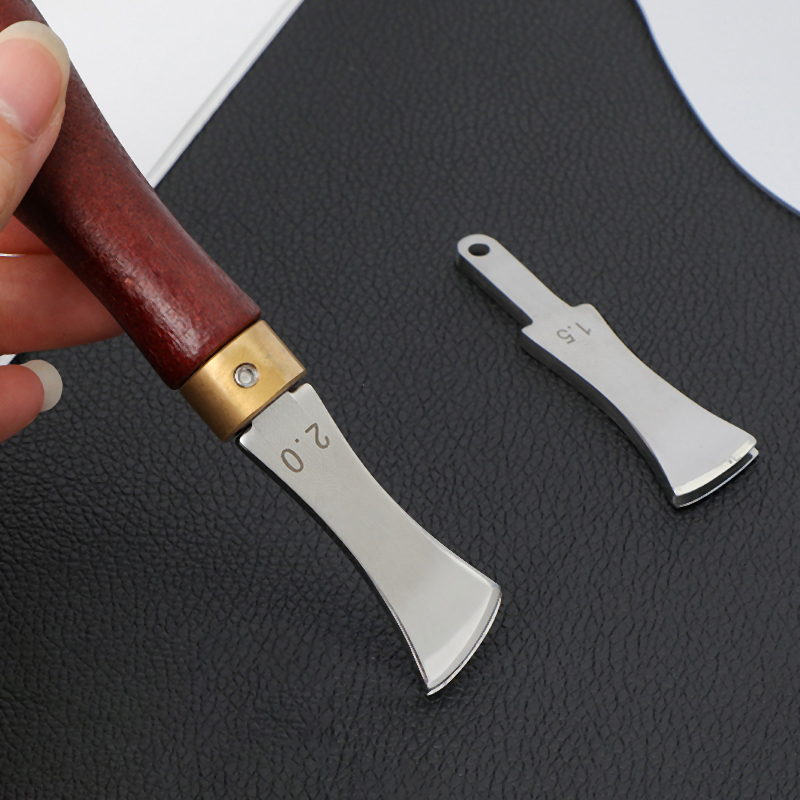 Ferramentas de creaser de bord - Leatherwork Edge Creaser avaliação e preço