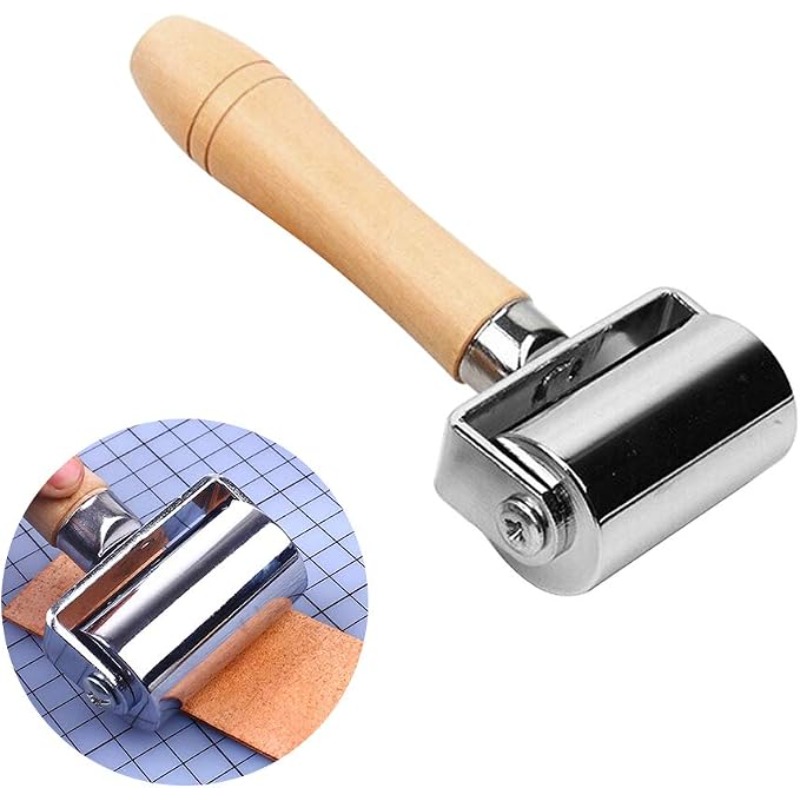 Rolo Vincador de Bordas de Cou - Leatherwork Edge Creaser avaliação e preço